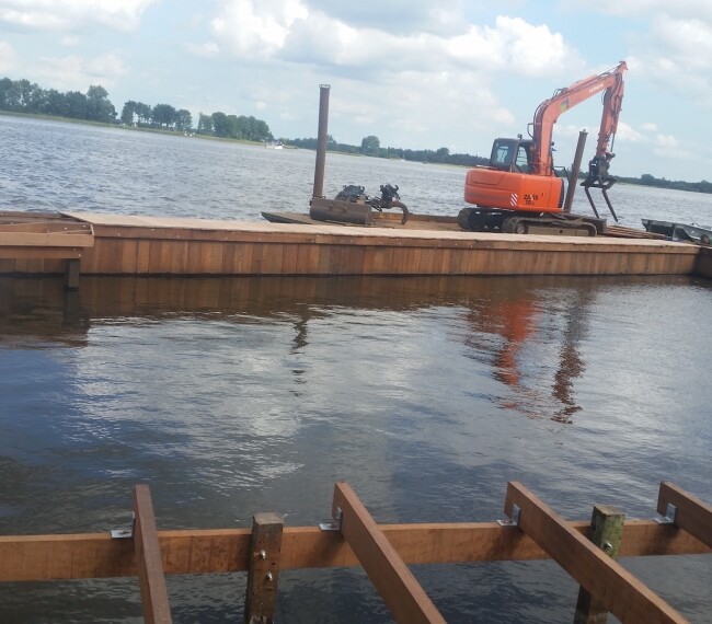 Loosdrecht damwand golfbreker7