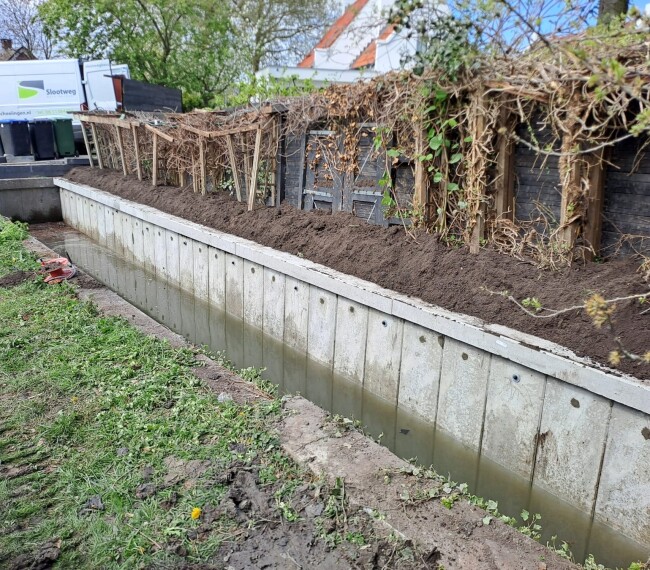Betonnen damwand Ijsselstein